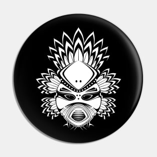 Black shaman Pin