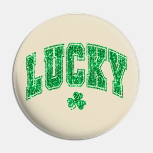 Lucky St. Patrick's Day Shamrock Pin