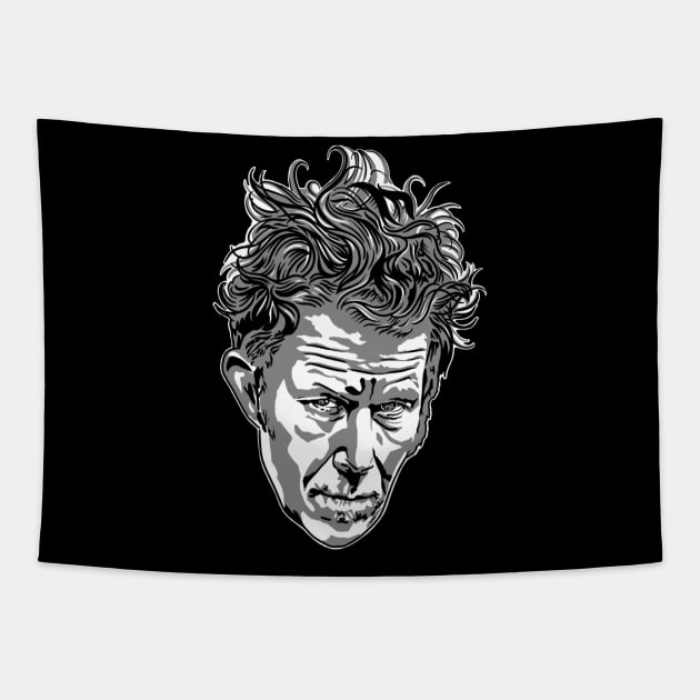 Tom waits Tapestry by JIMDOWNTATTOOS