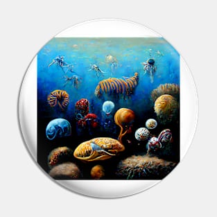 Sea creatures #1 Pin