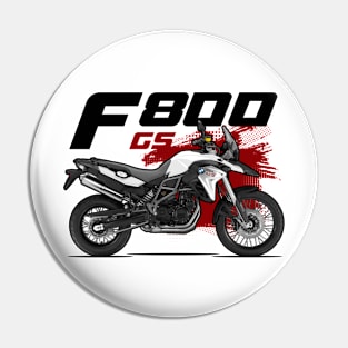 F800 GS - White Pin