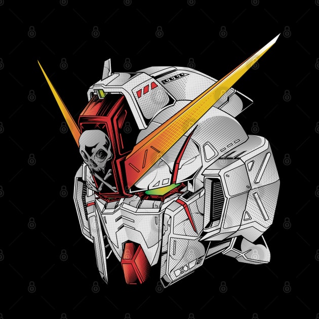 Gundam Head by micibu