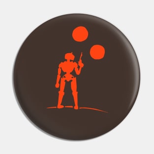 Beneath Twin Suns Pin