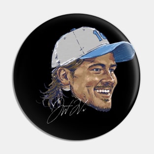 Justin Herbert Los Angenel C Portrait Pin