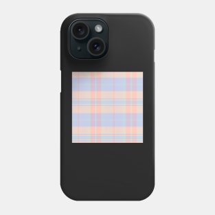 Pastel Aesthetic Arable 1 Hand Drawn Textured Plaid Pattern Phone Case