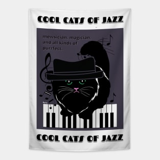 Cool Cats of Jazz-jazz music Tapestry