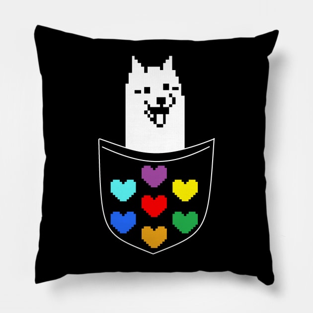 Pocket Dog Pillow by mimilo