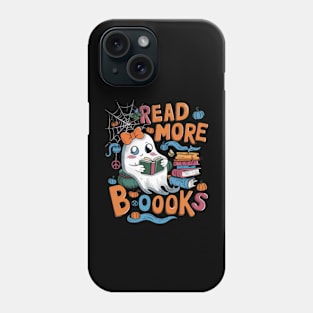 Ghosts Reading Books Phone Case