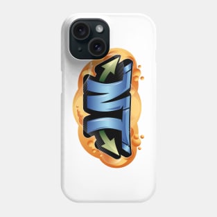 NT graffiti letters Phone Case