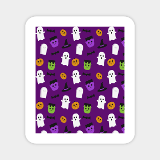 Cute Halloween Pattern Magnet