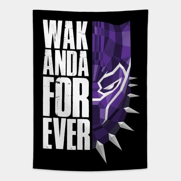 Wakanda Forever Tapestry by gastaocared