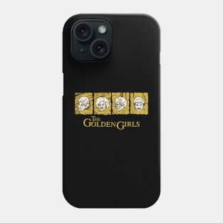 golden squad - retro gold Phone Case