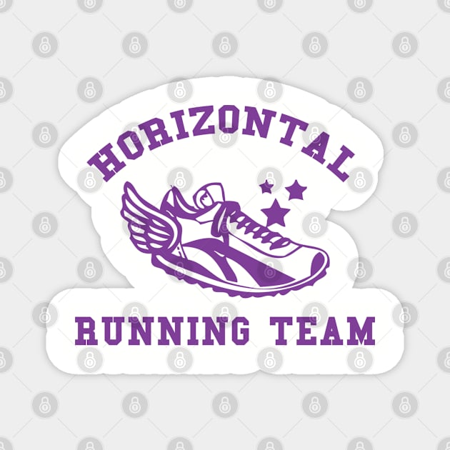 Horizontal Running Team Magnet by LeesaMay