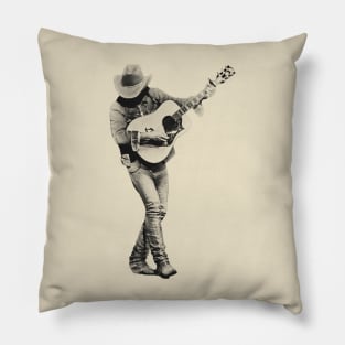 Dwight Yoakam Retro Pillow