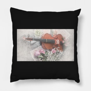 For the Love of Music Pillow