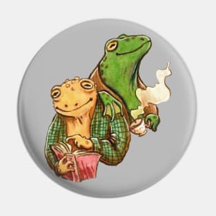 Frog And Toad Pin