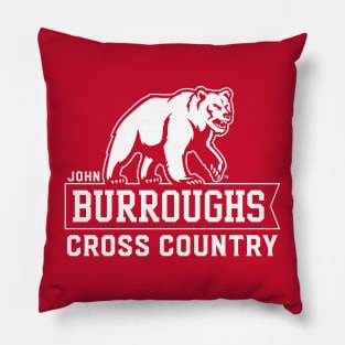 John burroughs high school cross country Pillow