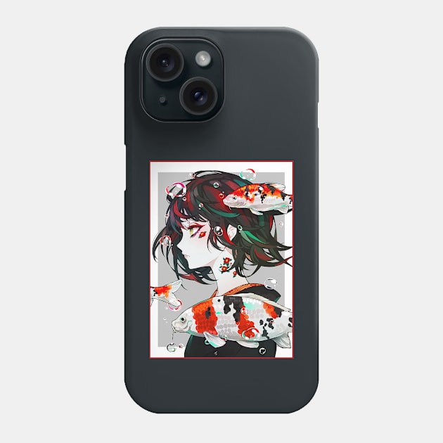 Anime Girl Japanese Aesthetic anime Otaku Gift Phone Case by YANISOVE