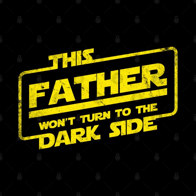 Father's Day Best Dad Sci-fi Slogan by BoggsNicolas