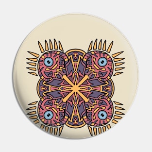 Sun Over Eyes Pin