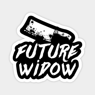 Future Widow - Creepy Cute Witchcraft T-Shirt Magnet