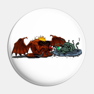 Monsters Texting Pin