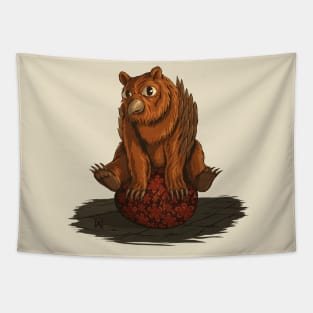 Owl Bear Tapestry