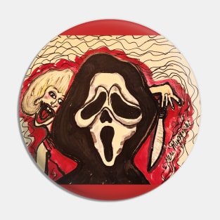 Wes Craven Scream Pin