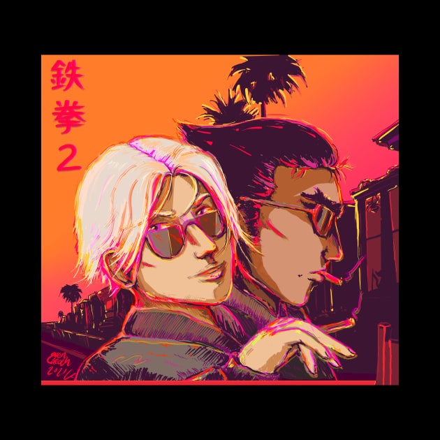 Tekken 2 Vaporwave by Erenaeoth