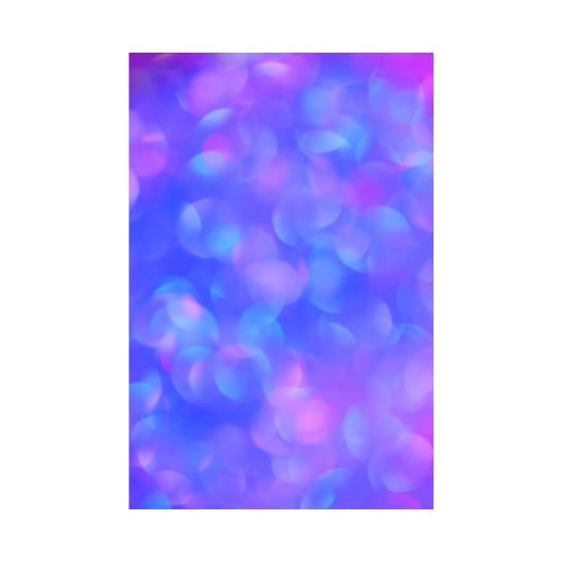 Turquoise & Purple Bubbles Pattern by NewburyBoutique