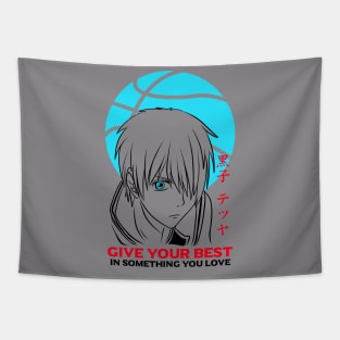 Basketball Anime Quotes Tapestry