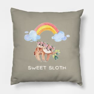 Sweet sloth Pillow