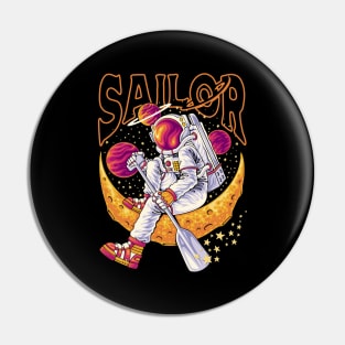 Astronaut Sailor Pin