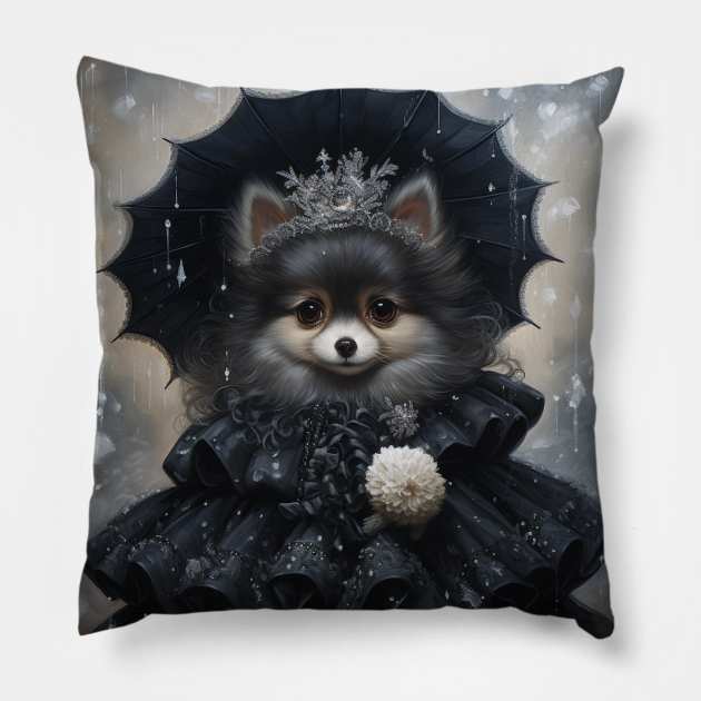 Doll Pom Pillow by Enchanted Reverie