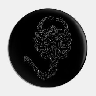 Low-poly Scorpion Pin