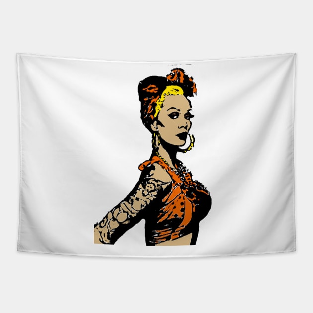 Raja Tapestry by awildlolyappeared