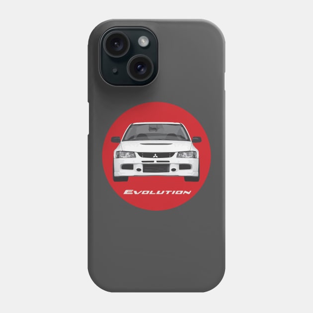 Mitsubishi Evolution Phone Case by TheAngryHoneyBadger