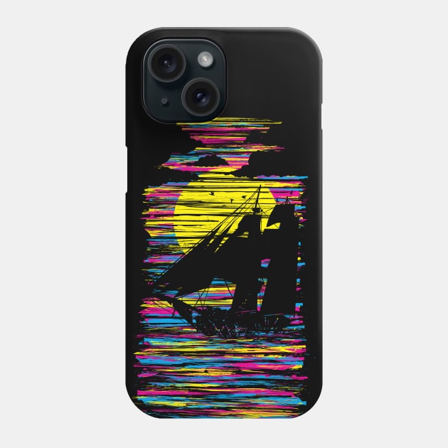 Sail CMYK Phone Case by Daletheskater