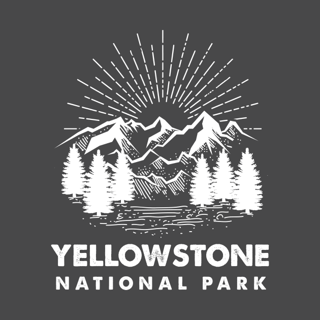 Yellowstone National Park Retro by roamfree