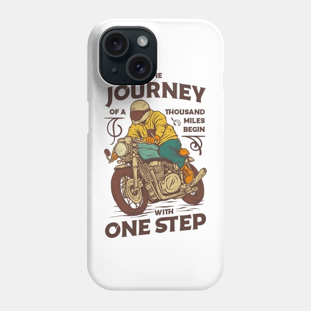 The Journey Phone Case by Vintage Division