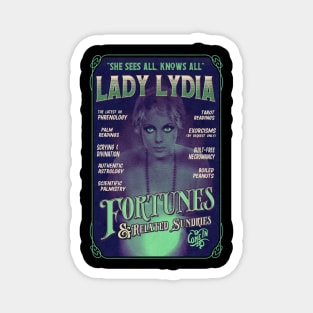 Lady Lydia Sees All Magnet