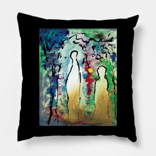 Adam and eve Pillow