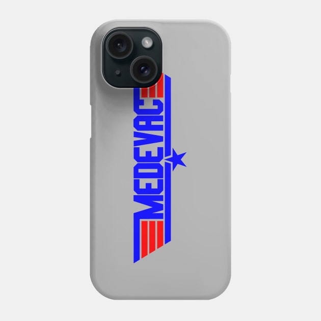 Medevac Callsign Top Gun Phone Case by Vidision Avgeek