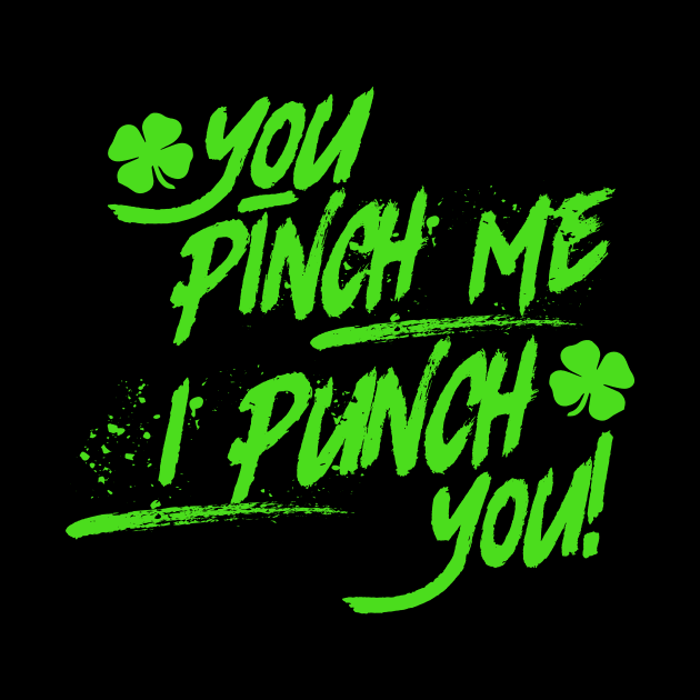 Irish Punch T-Shirt Saint Paddys Day Ireland Gift Tee by biNutz