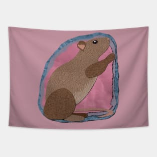 Paper craft rat Tapestry