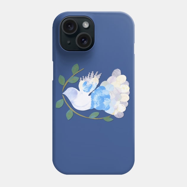 Peace Spirit Dove Phone Case by Jan4insight TeeStore