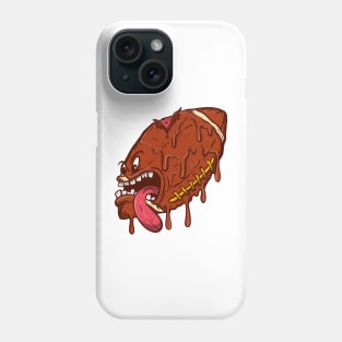 Melted Rugby Ball Character Phone Case