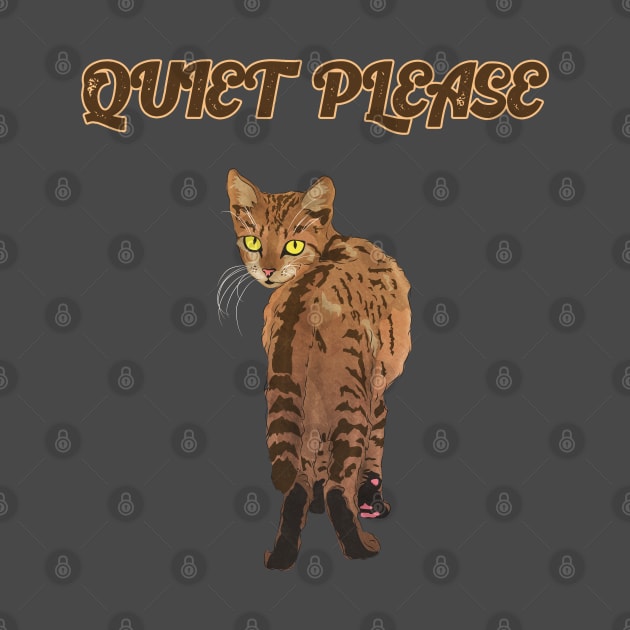 Quiet Please by vixfx