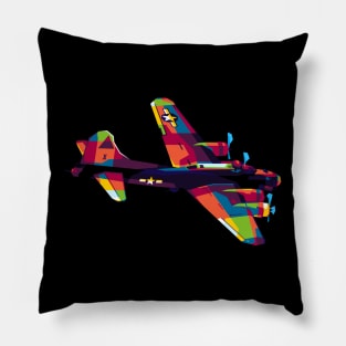 B17 Flying Fortress Pillow