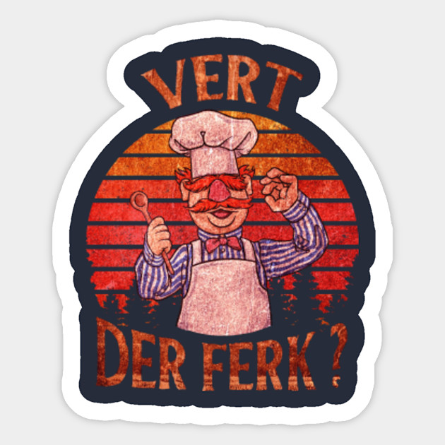 red vert - Vert Der Ferk - Sticker